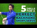 Badminton Backhand Short Serve Tutorial