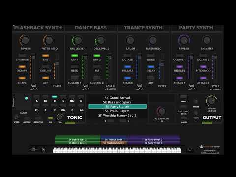 New Sunday Keys MainStage Template- Worship Patches for MainStage 3