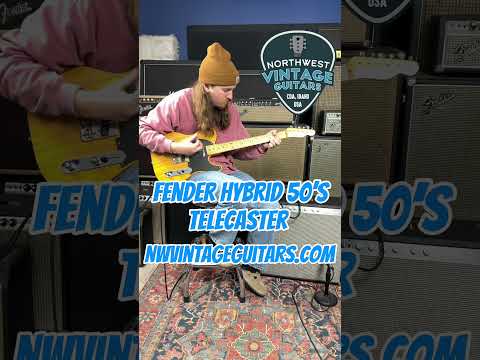 *Video* Fender Hybrid 50's Telecaster Butterscotch Blonde Ash - 2020 image 24