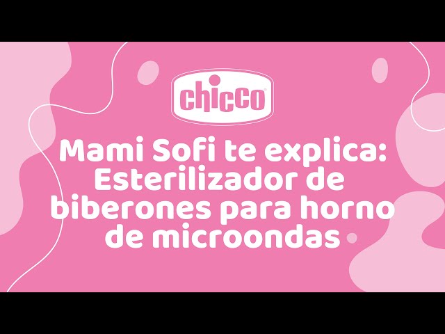 Vídeo relacionado con Chicco Esterilizador Eléctrico, Esterilizador de Biberones, Sacaleches y Chupete, con 3 Configuraciones y Apagado Automático, Apto para Microondas, Universal hasta 6 Biberones de 330 ml, Blanco