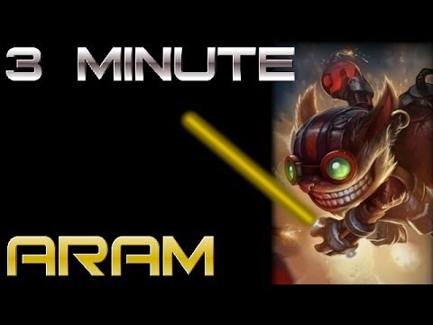 League of Legends: 3 Minute ARAM #20 Ziggs 2: The Return of Ziggs
