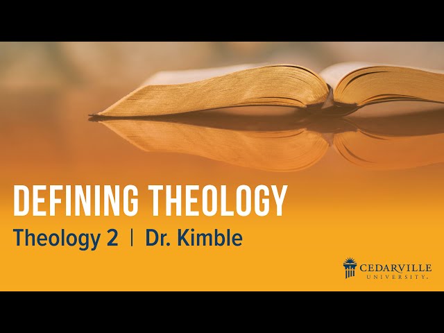 Thumbnail for video titled: Theology II: Defining Theology