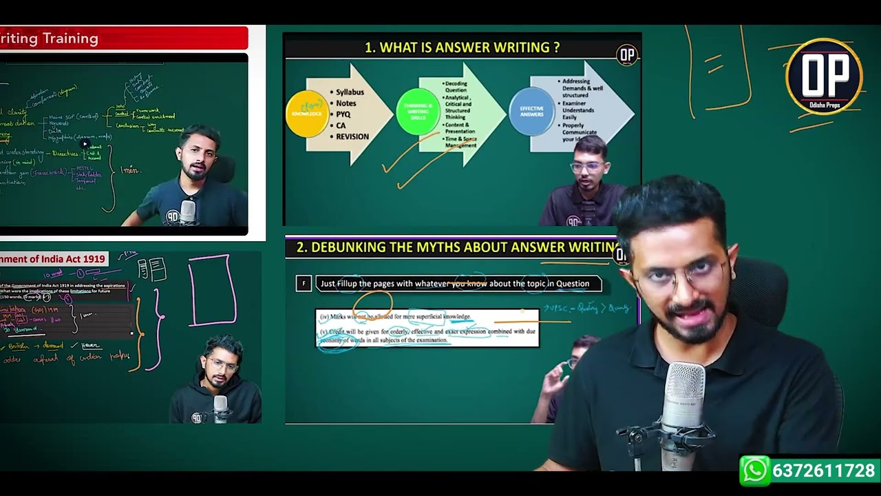 Answer Writing Training Preview
