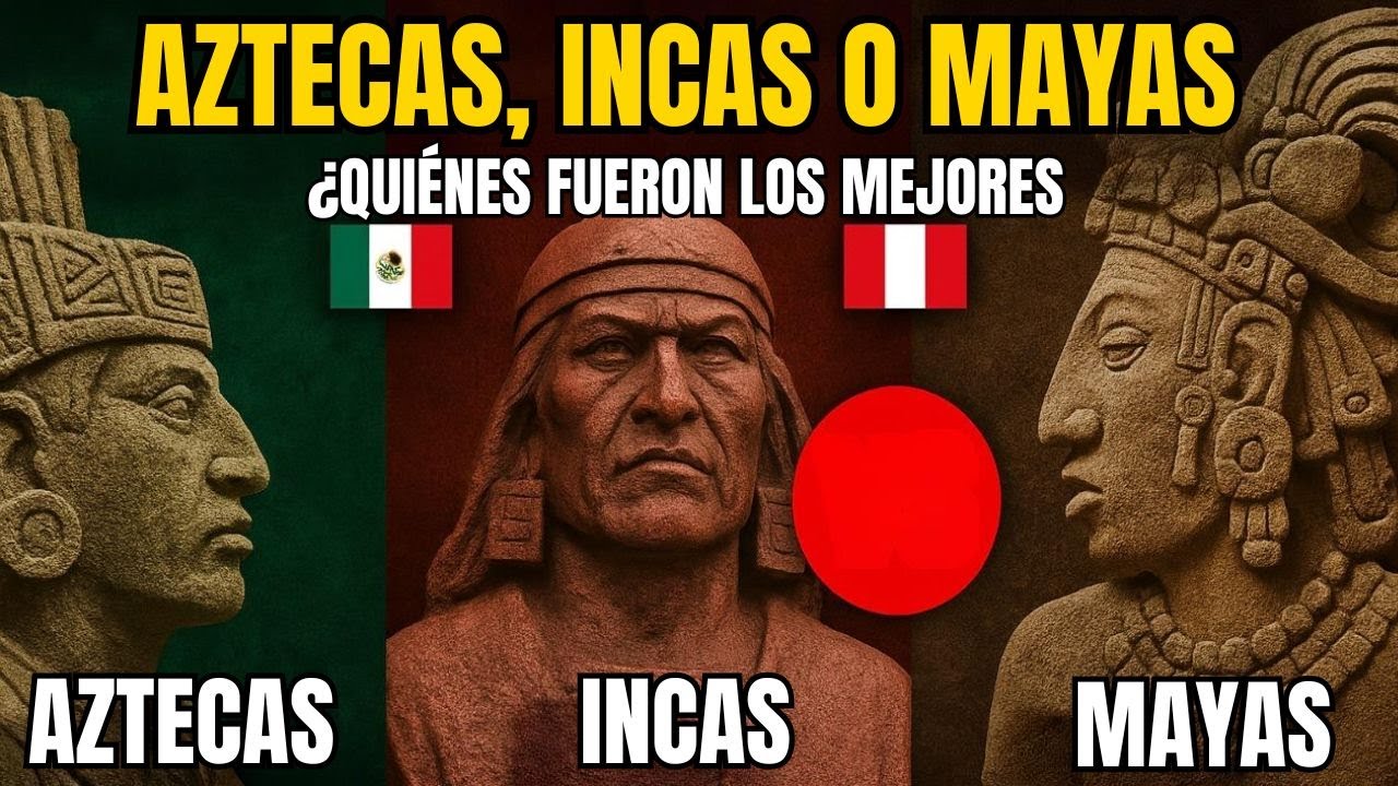 AZTECAS 🆚 INCAS 🆚 MAYAS ¿QUIÉNES FUERON LOS MEJORES?