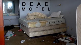 Creepiest Motel Ever : Possible Murder Scene with Bloody Handprint #DeadMotelSeries