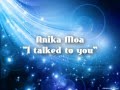 Anika Moa-I talked to you 