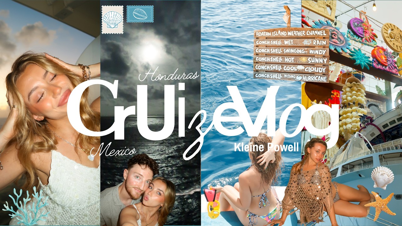 7 DAY CRUISE VLOG ⋆˚𓇼˖° | Honduras, Mexico, Grwms, Snorkeling, Shoping Hauls, & MORE