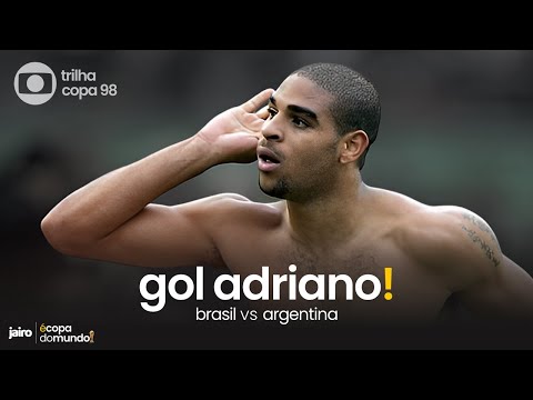 Gol de Adriano: Brasil vs Argentina | Final Copa América 2004