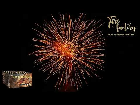 Fajerwerki sylwester 2025 Gold Dragon PC1W8 Danger Hobby Poznań Firefactory.pl #FajerwerkiPoznań