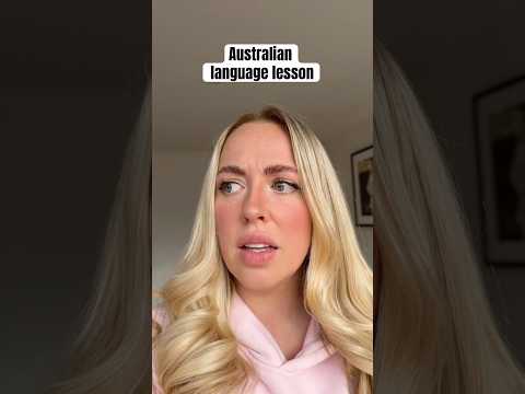 Australian language lesson #australia #aussiethings #lifeinaustralia
