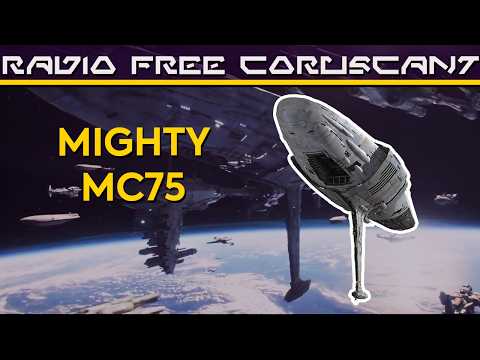 MC75 Star Cruiser: the BEST Mon Calamari Ship? | Star Wars Ship Breakdown