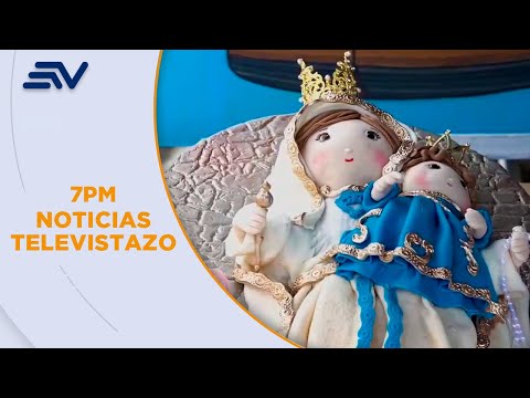 4 mil personas llegaron a Huaca, Carchi, para celebrar a La Purita de Pan | Televistazo | Ecuavisa