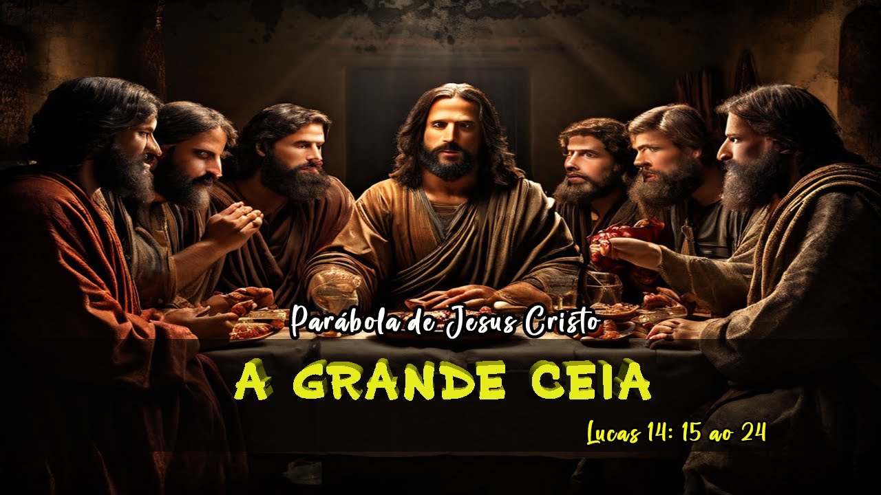 A Parábola: " A Grande Ceia " - Lucas 14:15 ao 24