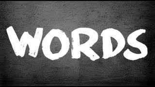 Hawk Nelson: Words (Official Lyric Video)