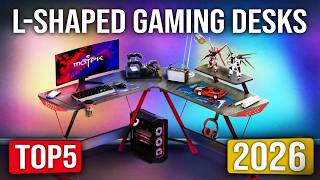 Best L Shaped Gaming Desks in 2026 | Top 5 | (Ultimate Battl