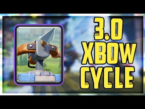SWITCHING FROM MORTAR CYCLE TO 3.0 XBOW CYCLE | Clash Royale