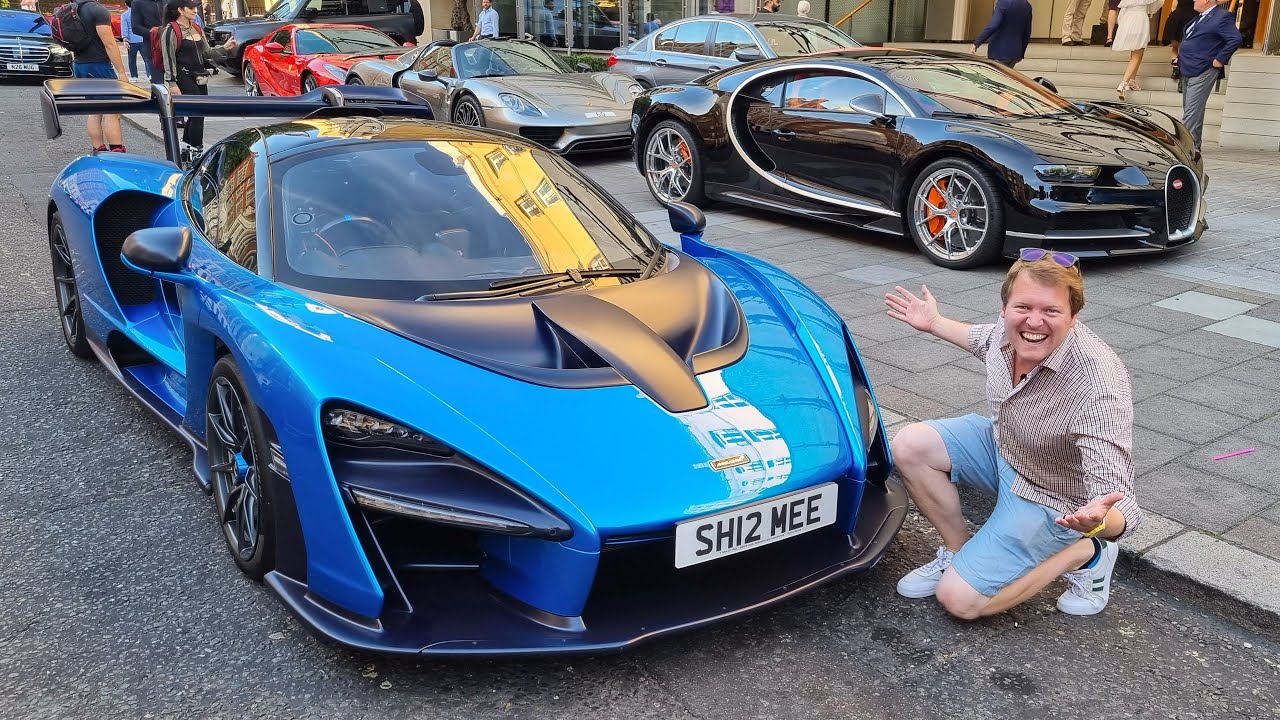 Watch video HUNTING HYPERCARS with My McLaren Senna! | LONDON CAR SPOTTING Now HUNTING HYPERCARS with My McLaren Senna! | LONDON CAR SPOTTING