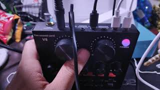 Live Sound Card V8