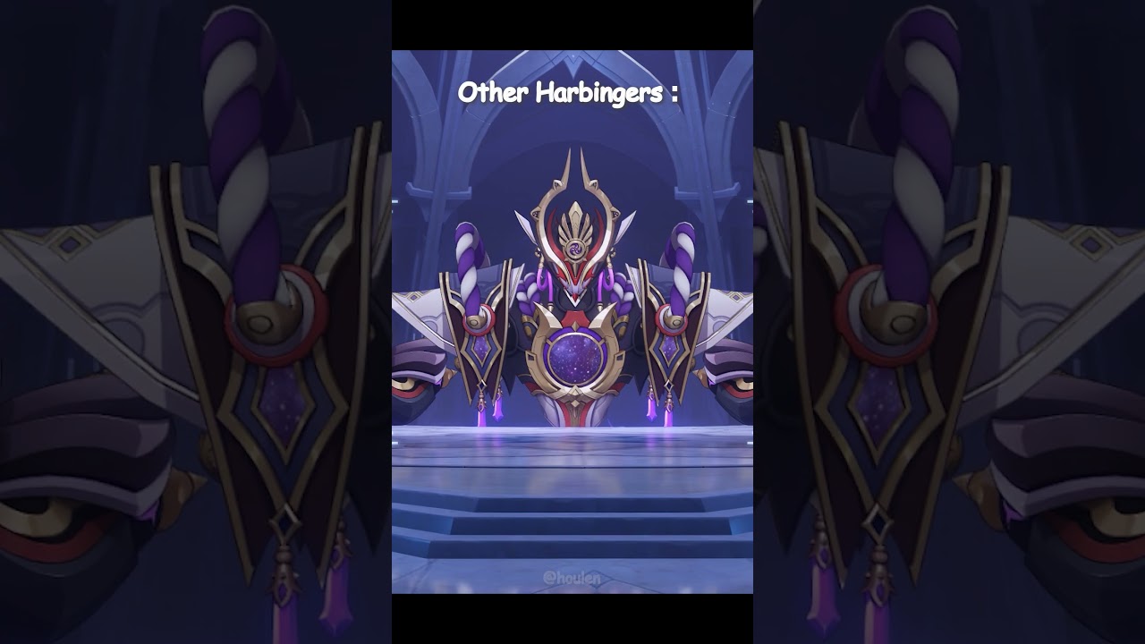 Other Harbingers Before We Start Attack Them, Meanwhile The Knave #genshinimpact #hoyocreators