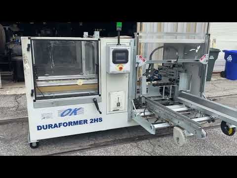 Used OKI INTERNATIONAL CORP / DURABLE DORA FORMER 2 HS Case Erectors - Tape Bottom Seal Pennsylvania US | Ferguson Packaging Machinery #1571937