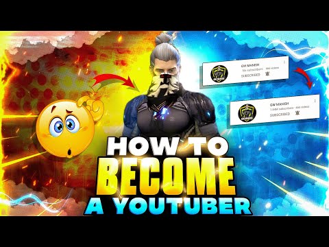 HOW TO BECOME A YOUTUBER🔥😱 || GARENA FREE FIRE