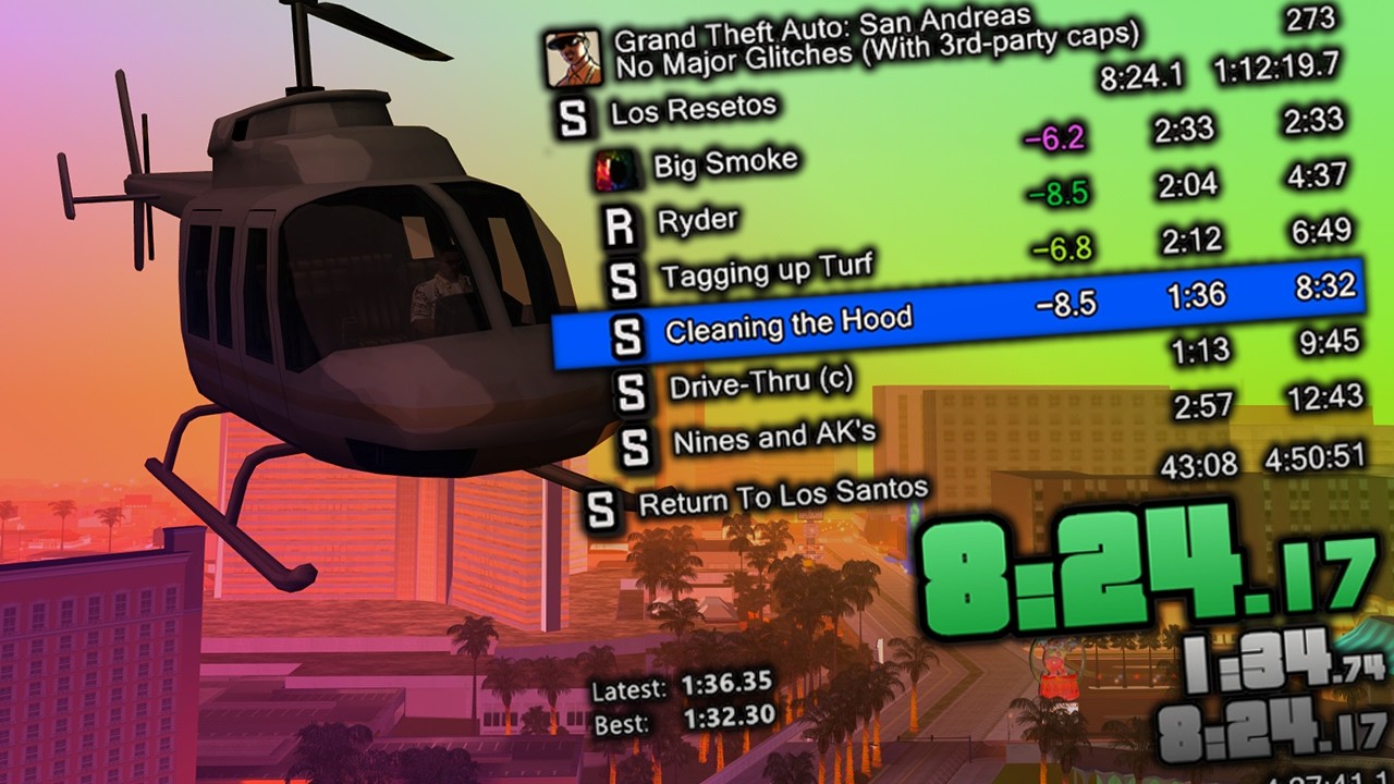 🔴 День 4/30 - Спидран GTA:SA в категории No Major Glitches