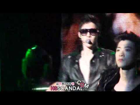 金賢重Kim Hyun Joong 110607 showcase  Break down