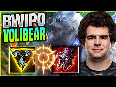 BWIPO IS SO CLEAN WITH VOLIBEAR TRINITY FORCE! - FNC Bwipo Plays Volibear TOP vs Jayce! | Season 11