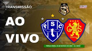PAYSANDU X GAS - COPA NORTE/COPA VERDE AO VIVO