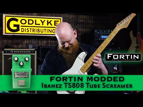 FORTIN modded Ibanez TS808 Tube Screamer by Godlyke | Reverb