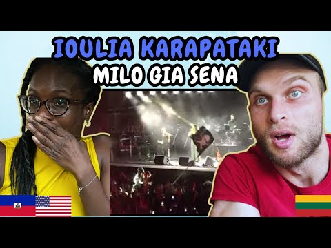 REACTION TO Ioulia Karapataki - Milo Gia Sena (Live at Rizoupoli 2025) | FIRST TIME HEARING