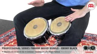 Video thumbnail for Professional Series FWB400 Wood Bongo - FWB400EBK by MEINL Percussion Official