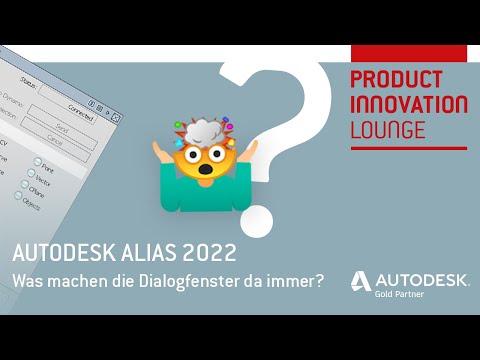 Autodesk Alias 09: What's going on with the popup windows?
