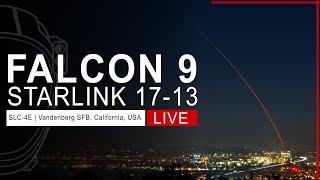 SpaceX Launches Starlink 17-13 Mission from SLC-4E Vandenberg, California