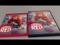 Turning Red Blu-ray & DVD Double Unboxing & Review Video!