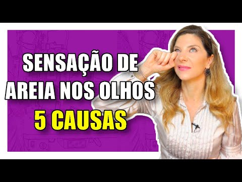 Sand in the Eyes - 5 Causes of the Feeling of Sand in the Eyes