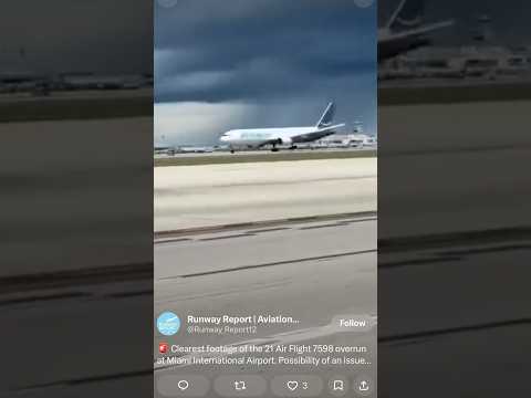 FIVE DEAD After Amazon Jet Ran Out Of Runway #miami #amazoncrash #amazonfire