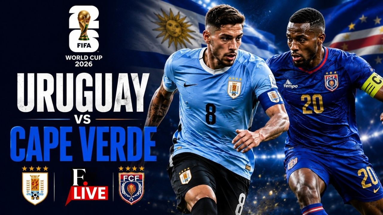 🔴Uruguay vs Cabo Verde LIVE | URU 0-0 CPV | Valverde | Ugarte start | Match kicks off