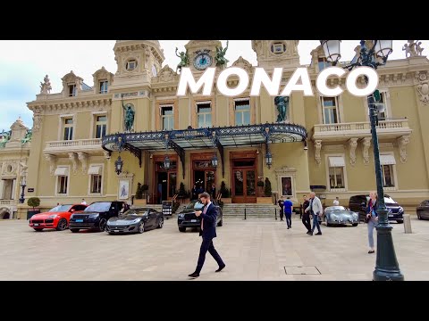 Monaco, Monte-Carlo ???????? April - 4K HDR Walking Tour
