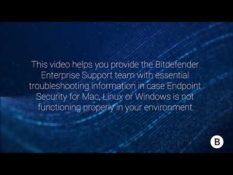 GravityZone - Gather logs remotely