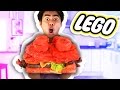 DIY How To Make GIANT LEGO BURGER