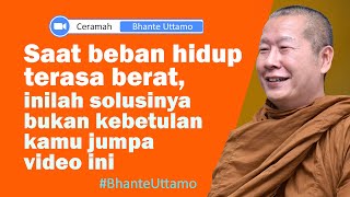 Download lagu BHANTE UTTAMO || SAAT BEBAN HIDUP TERASA BERAT, COBA DENGARKAN INI || Karaniya Channel mp3