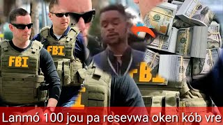 MEN KI REZON KI KOZ YO DI LANMÓ 100 JOU RESEVW A 17 MILYON DOLA AMERIKEN AN..AMERIKEN ARETE CHÉF LA