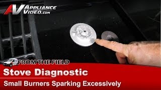 Gas cooktop Burner Assembly Excessively Sparking & Clicking noise Whirlpool, Maytag, KitchenAid