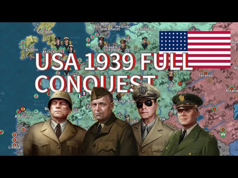 USA 1939 Full Conquest | World Conqueror 4