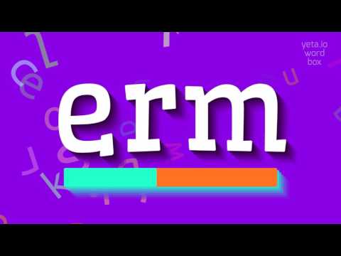 How to say "erm"! (High Quality Voices)