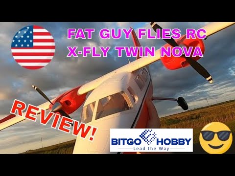 REVIEW! of the X-Fly Twin Nova from X-Fly by Fat Guy Flies RC