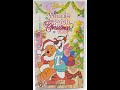 Opening And Closing To Winnie The Pooh And Christmas Too 1992 VHS Australia