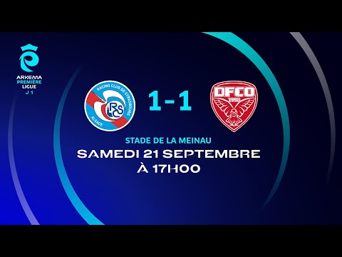 J1 I RC Strasbourg – Dijon FCO (1-1), le résumé I Première Ligue FFF 2024-2025