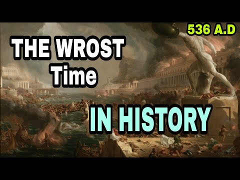 #year536AD  Which was the worst time in history, do you know?..The worst year to be alive